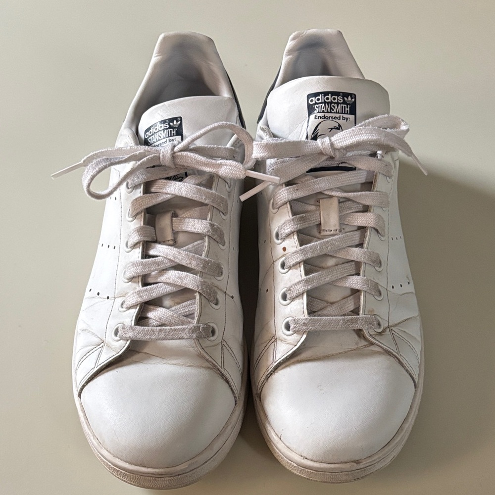 Adidas Stan Smith White Leather Shoes